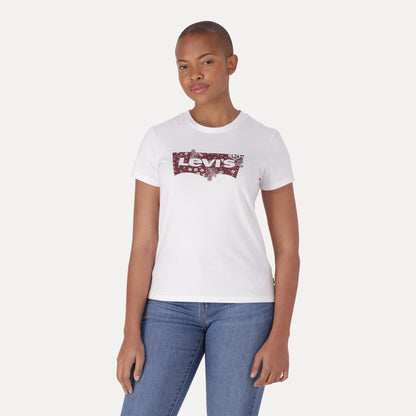 THE PERFECT TEE ZA EMME PATCHWORK BW FIL- WHITE