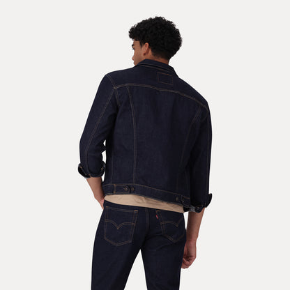 LEVI'S® MEN'S TRUCKER JACKET - DARK INDIGO - FLAT FINISH