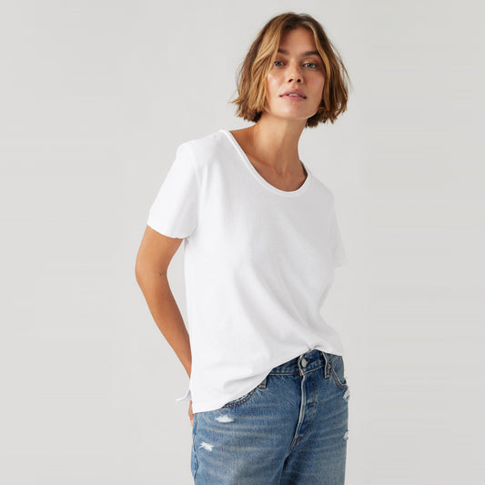 LEVI'S® WOMEN'S BRIDGET SHORT-SLEEVE TEE - NEUTRAL