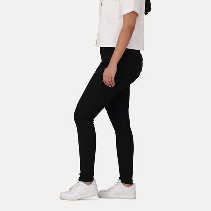 LEVI'S® WOMEN'S CURVY SUPER SKINNY  - BLACK