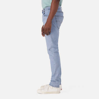 LEVI'S® MEN'S 512™ SLIM TAPER JEANS - LIGHT INDIGO - WORN IN