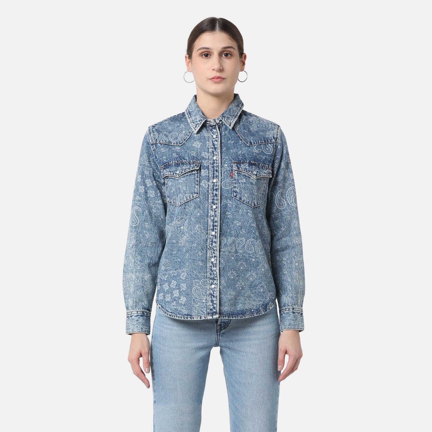 LEVI'S® WOMEN'S ULTIMATE WESTERN SHIRT - BLUE