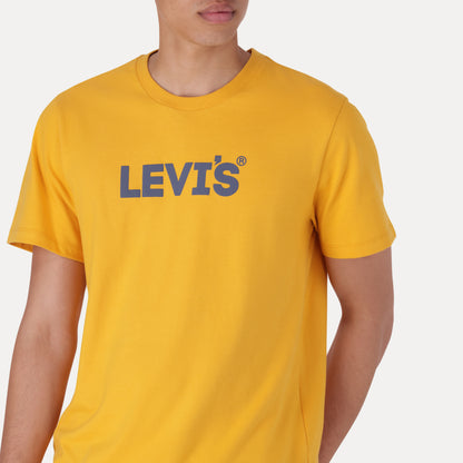 LEVI'S® MEN'S RELAXED FIT SHORT-SLEEVE GRAPHIC T-SHIRT - YELLOW