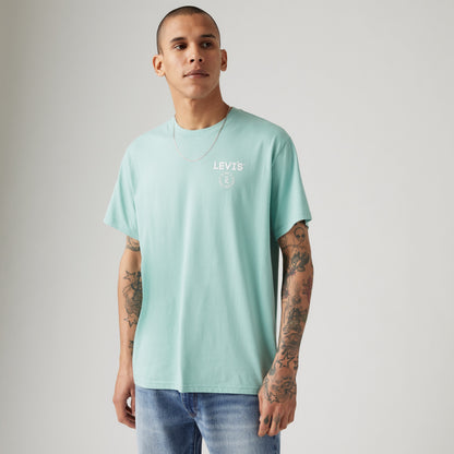 LEVI'S® MEN'S RELAXED FIT SHORT-SLEEVE GRAPHIC T-SHIRT - GREEN