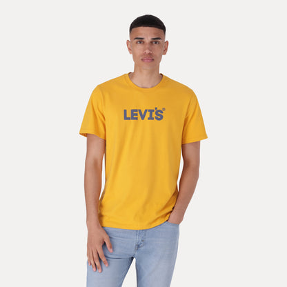 LEVI'S® MEN'S RELAXED FIT SHORT-SLEEVE GRAPHIC T-SHIRT - YELLOW