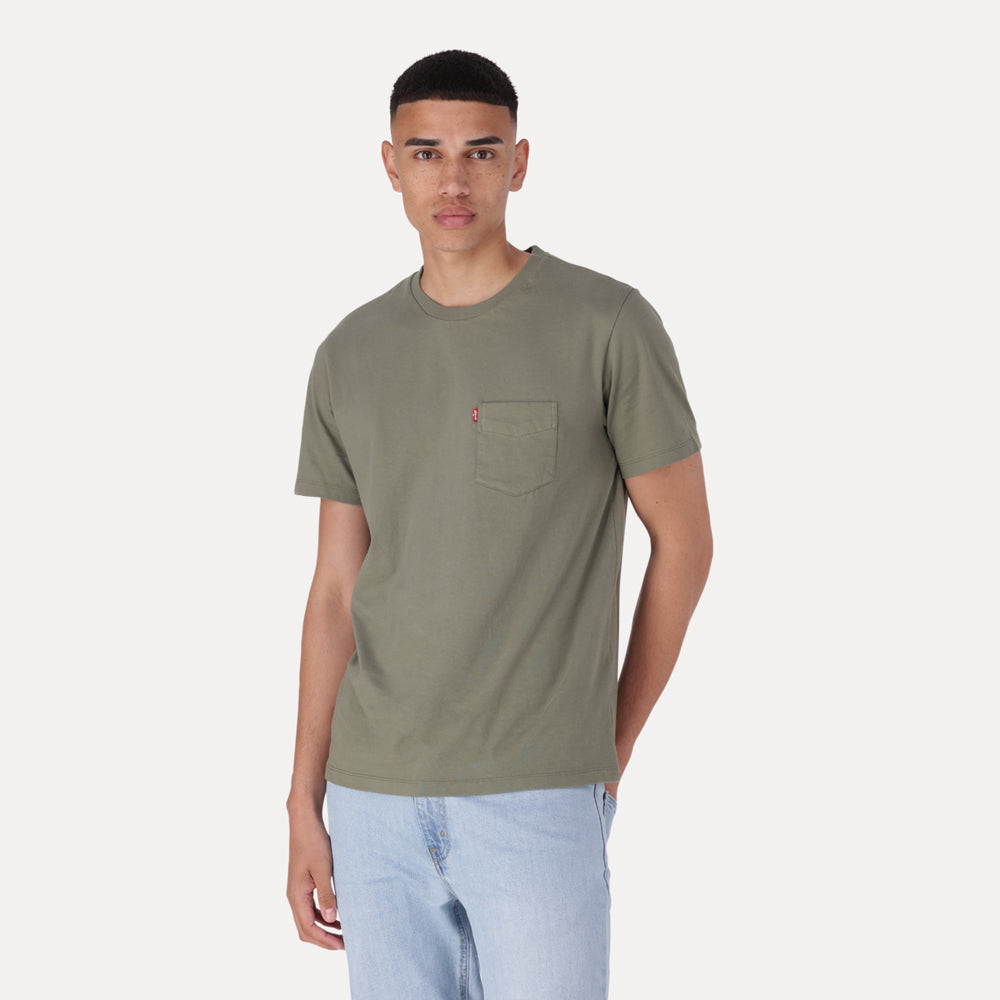 LEVI'S® MEN'S CLASSIC POCKET T-SHIRT - GREEN