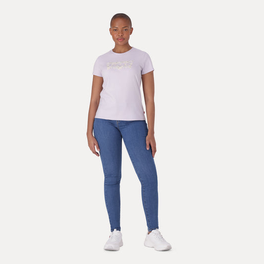 LEVI'S® CURVY HIRISE SUPERSKINNY  - MED INDIGO - FLAT FINISH