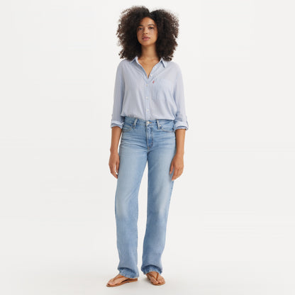 LEVI'S® WOMEN'S '94 BAGGY JEANS - MED INDIGO - WORN IN