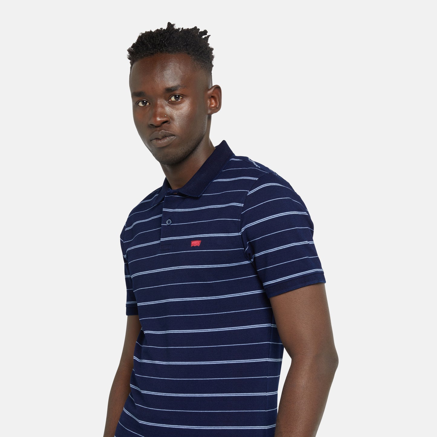 LEVI'S® MEN’S SLIM HOUSEMARK POLO SHIRT - BLUE