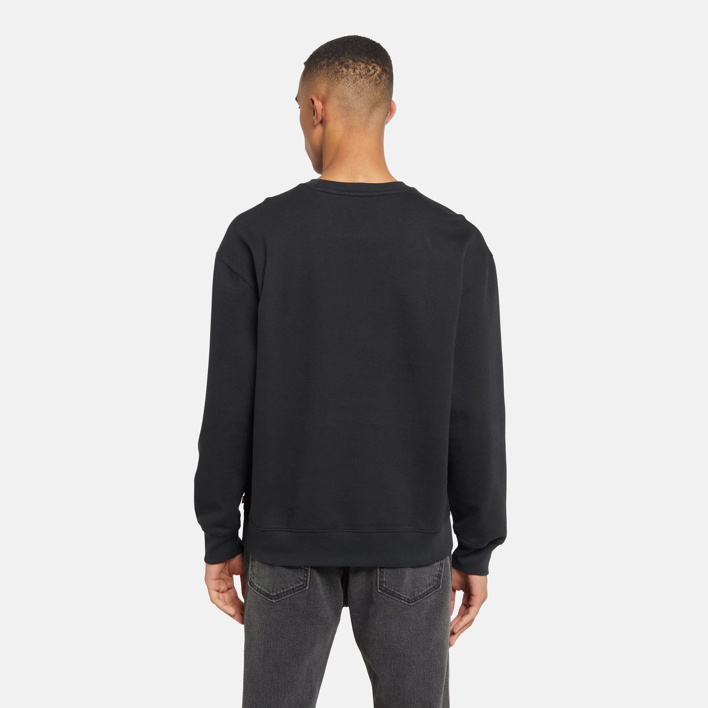 LEVI'S® MEN'S RELAXED GRAPHIC CREWNECK SWEATSHIRT - BLACK