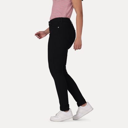 LEVI'S® WOMEN'S CURVY SKINNY  - BLACK