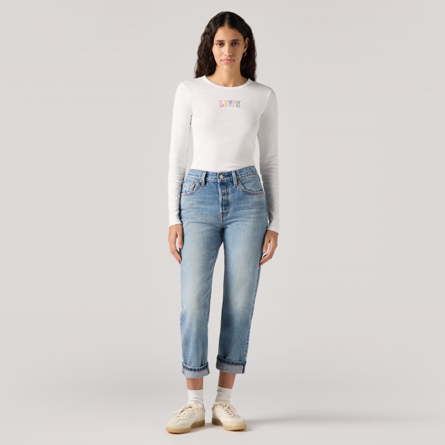 LEVI'S® WOMEN'S 501® ORIGINAL CROPPED JEANS