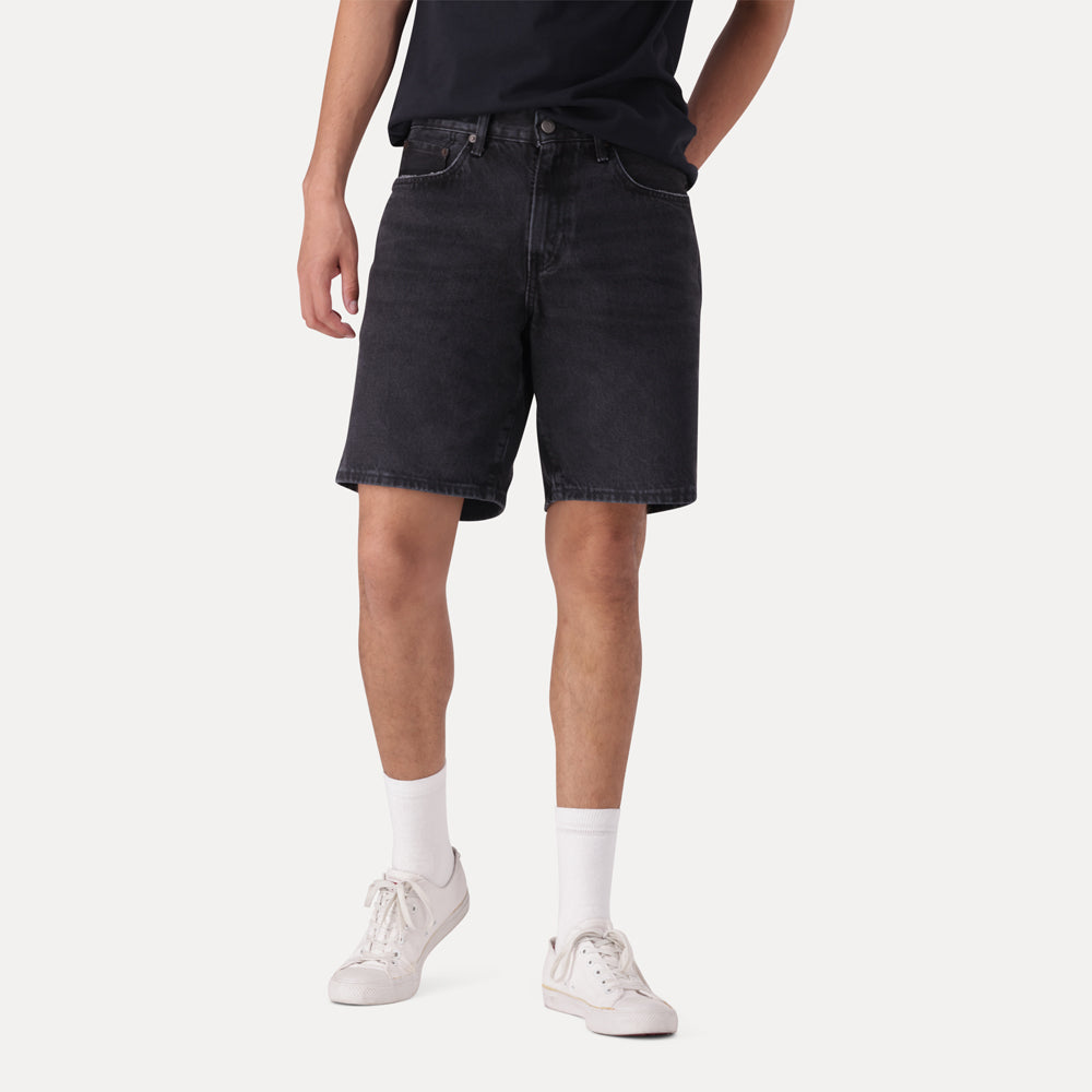 LEVI'S® MEN'S 468 STAY LOOSE SHORTS - BLACK