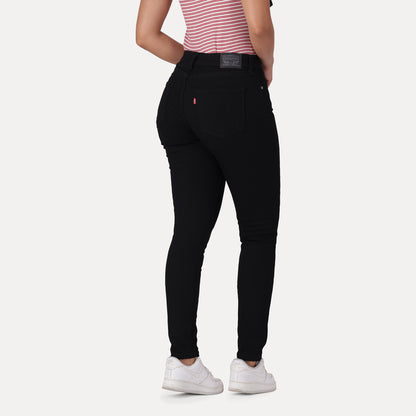 LEVI'S® WOMEN'S CURVY SKINNY  - BLACK