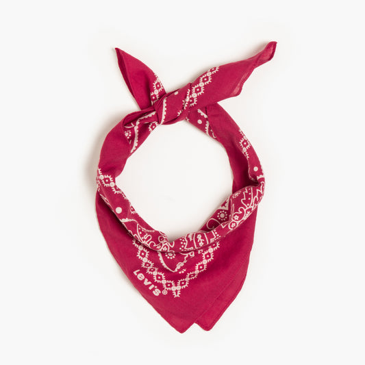 LEVI'S® MEN'S PAISLEY BANDANA - RED