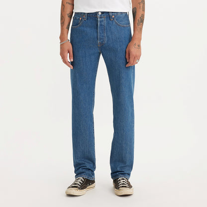 LEVI'S® MEN'S 501® ORIGINAL JEANS - MED INDIGO - FLAT FINISH