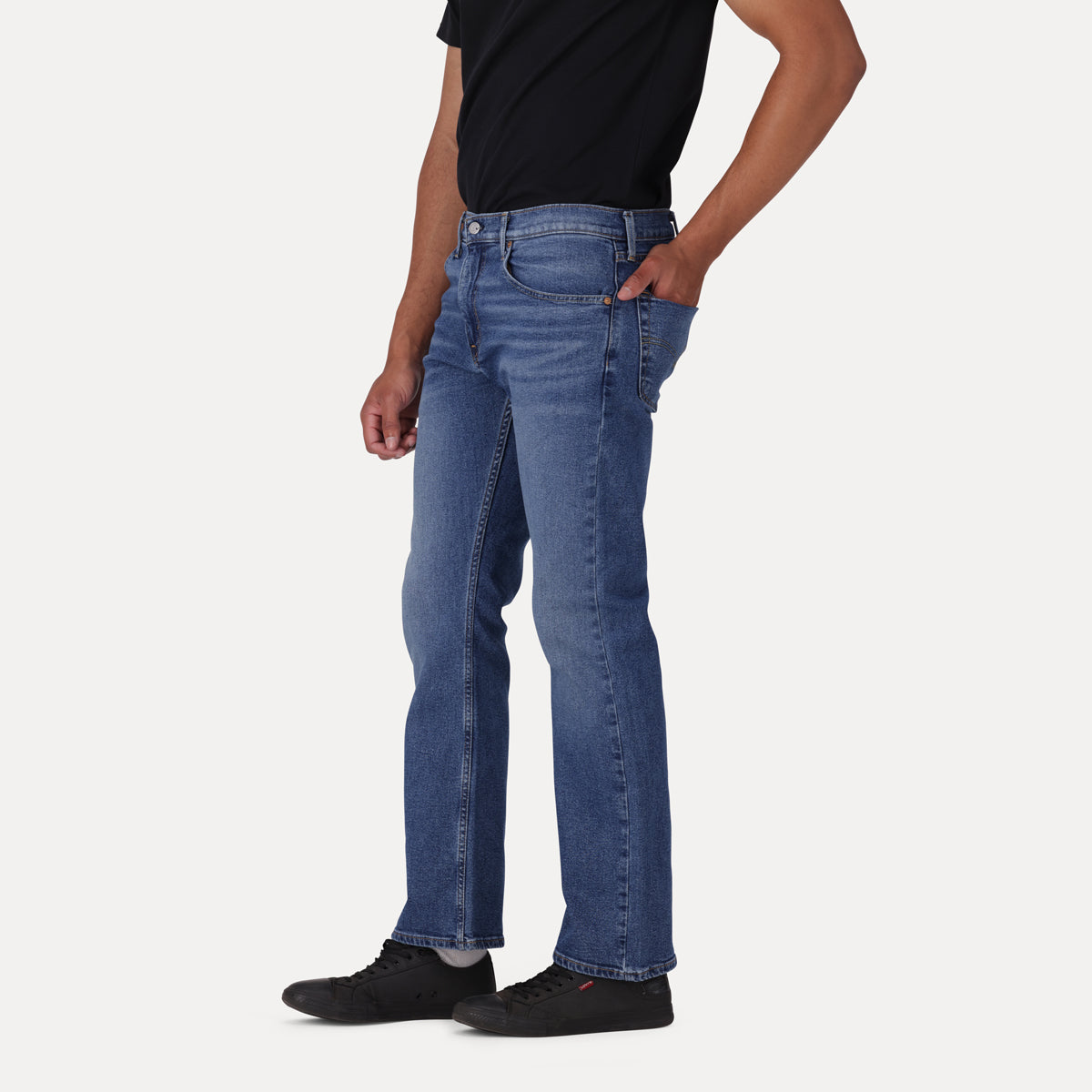 LEVI'S® MEN'S 517™ BOOTCUT JEANS - DARK INDIGO - WORN IN