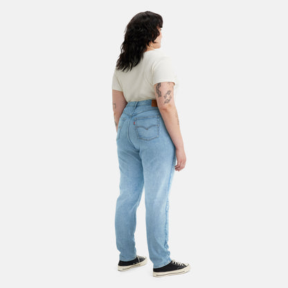 LEVI'S® WOMEN'S '80S MOM JEANS (PLUS) - MED INDIGO - WORN IN- MED INDIGO - WORN IN