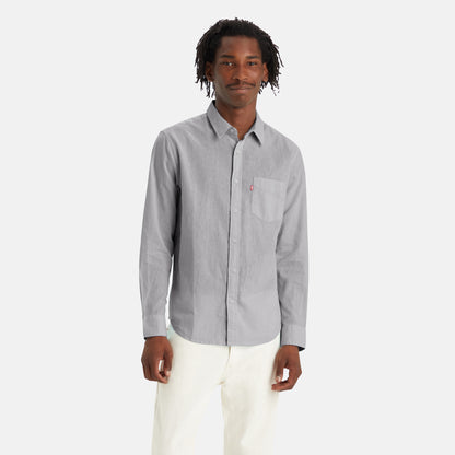 LEVI'S® MEN'S CLASSIC POCKET STANDARD FIT SHIRT - GREY