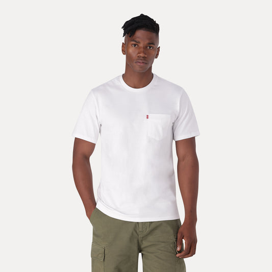 LEVI'S® MEN'S SS CLASSIC POCKET T-SHIRT ZA - WHITE