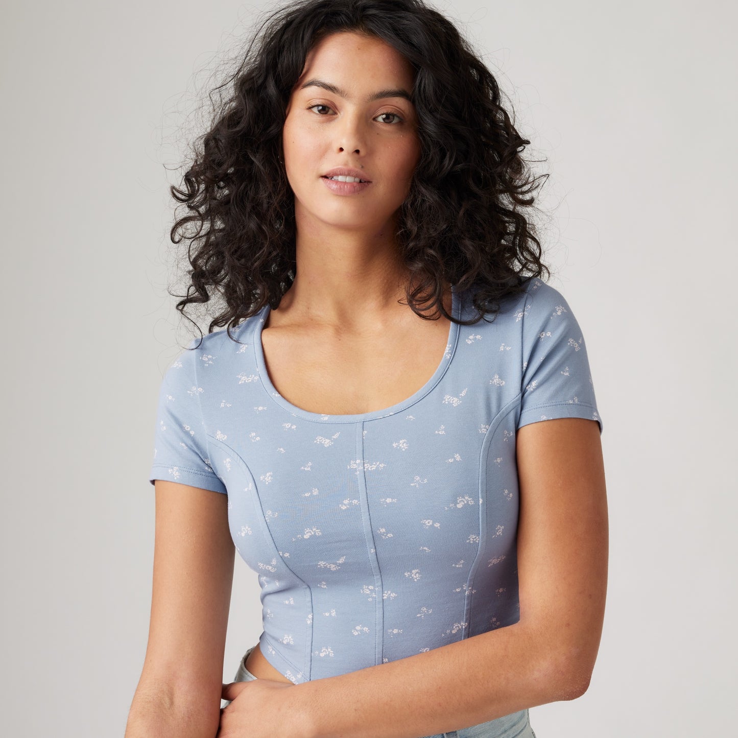 LEVI'S® WOMEN'S LYRA TEE - BLUE