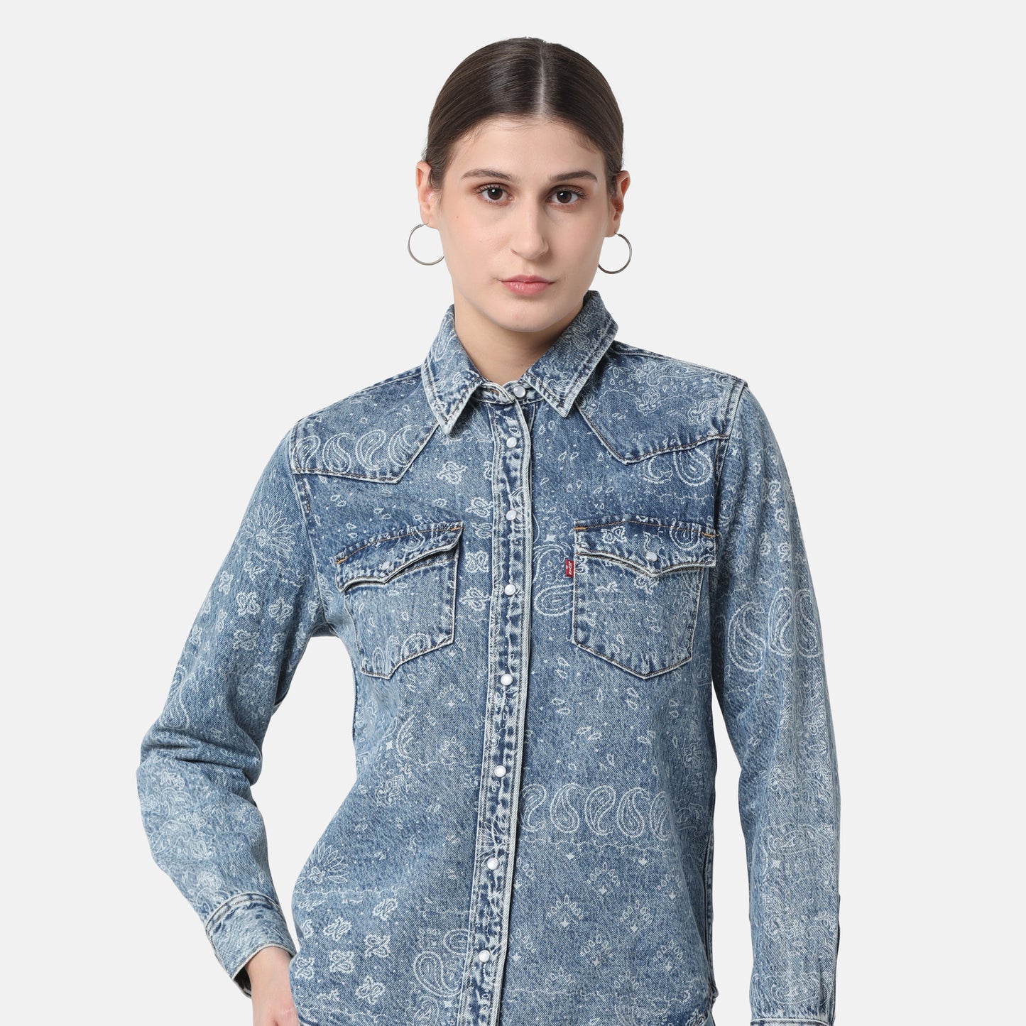 LEVI'S® WOMEN'S ULTIMATE WESTERN SHIRT - BLUE