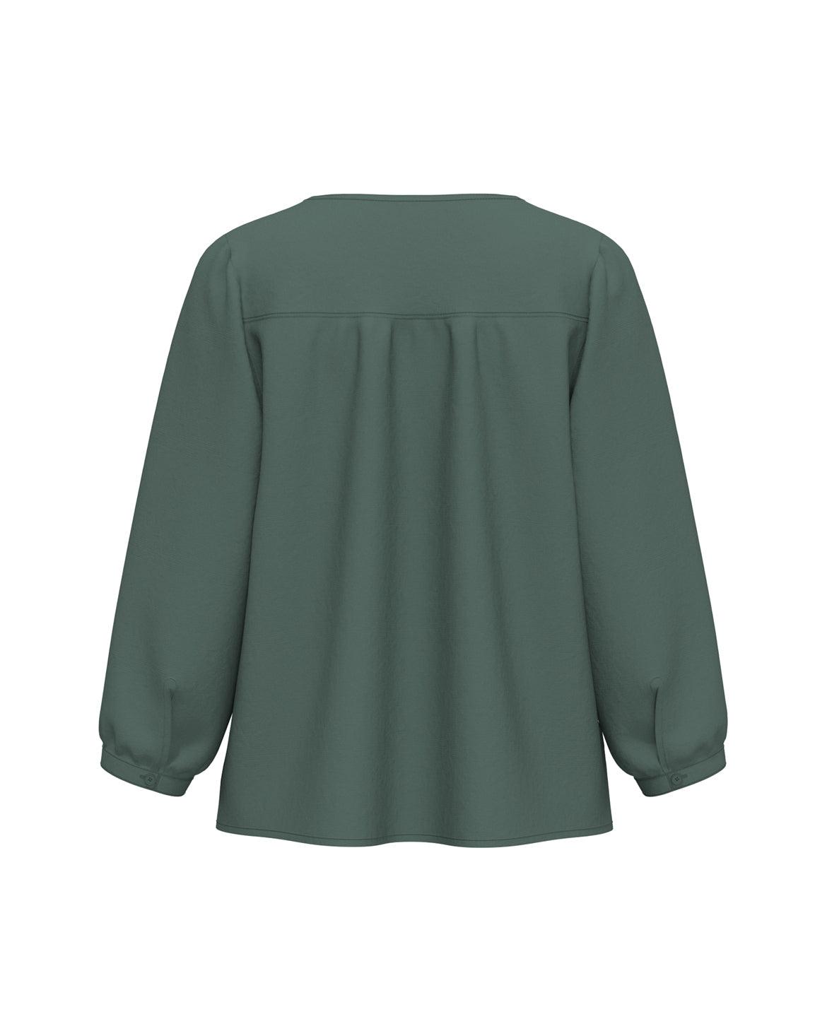 HALSEY BLOUSE - GREEN