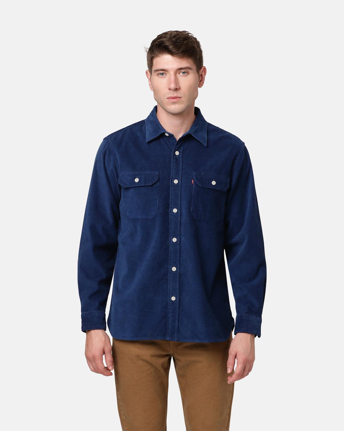 JACKSON WORKER OVERSHIRT - BLUE