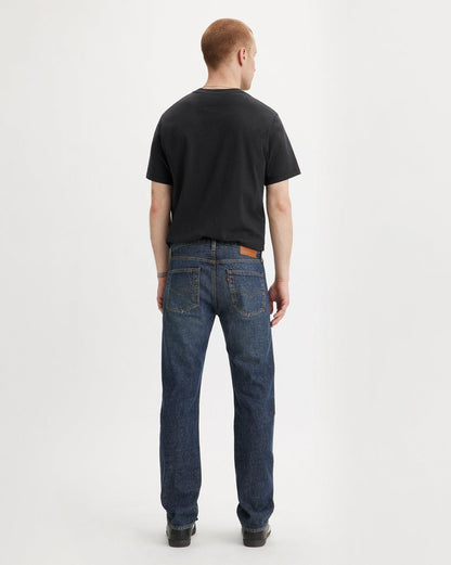 LEVI'S® MEN'S 501® ORIGINAL SELVEDGE JEANS - DARK INDIGO - WORN IN