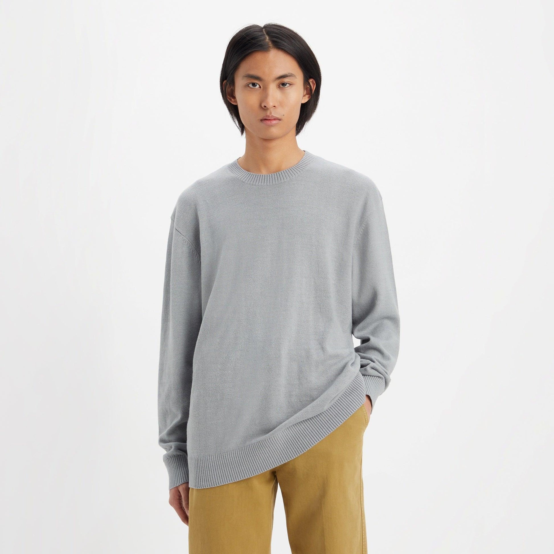 LEVI'S® RED TAB™ CREWNECK SWEATER - GREY