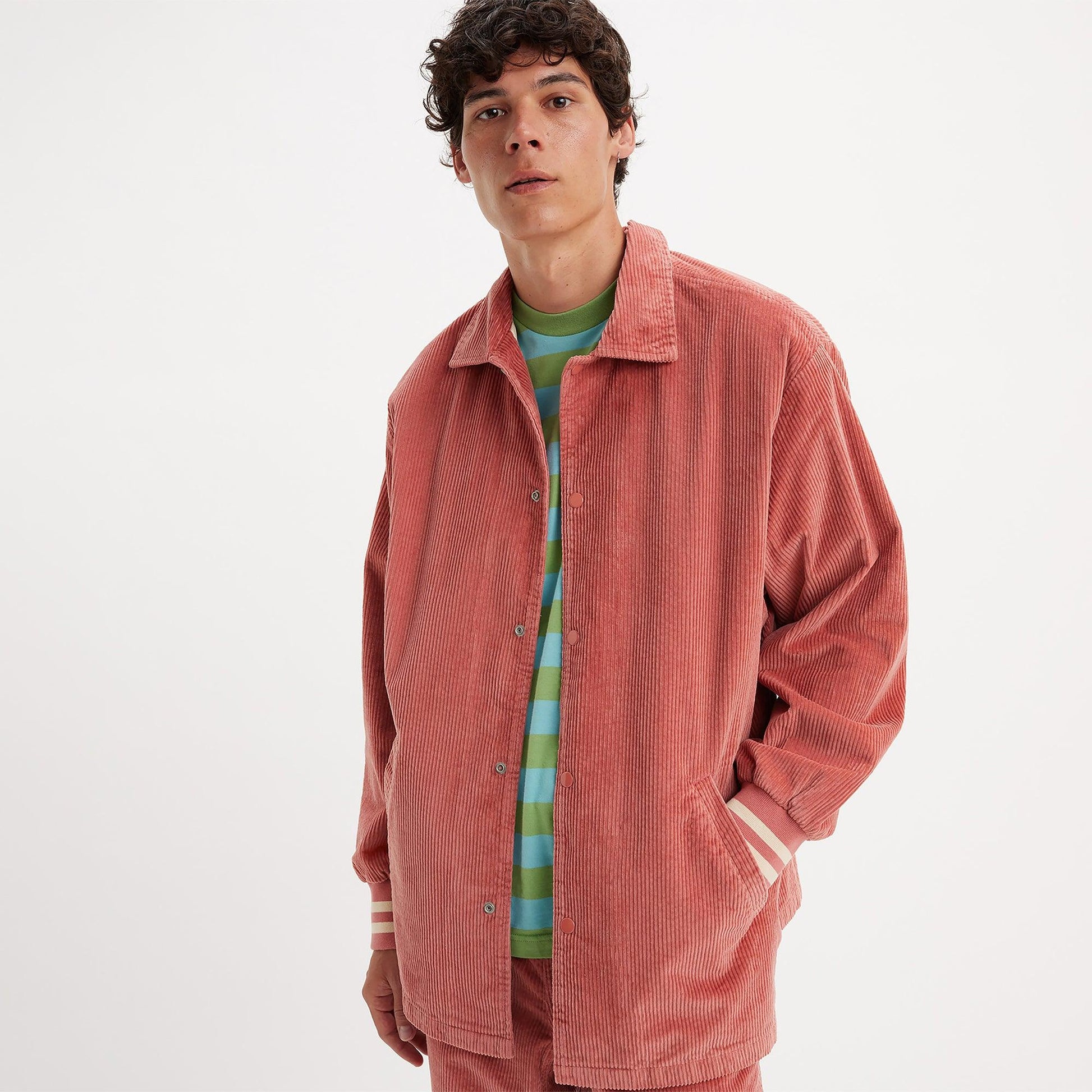 LEVI'S® SKATEBOARDING COACHES JACKET - NEUTRAL