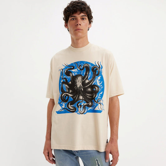 LEVI'S® SKATEBOARDING GRAPHIC BOXY T-SHIRT - WHITE