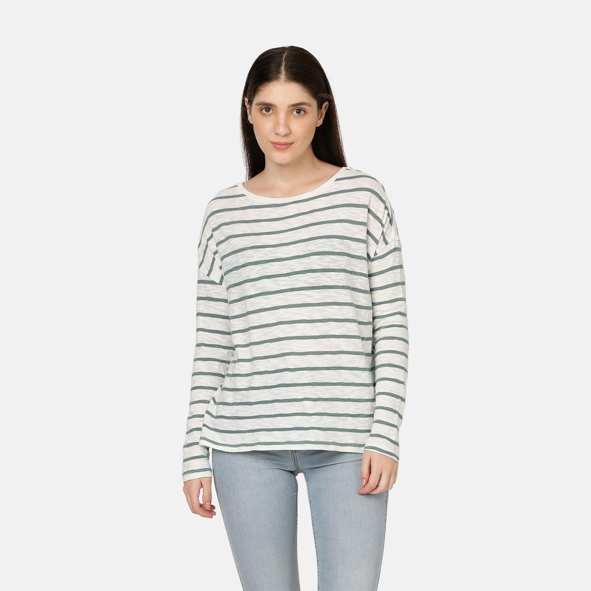 MARGOT LONG-SLEEVE T-SHIRT - NEUTRAL