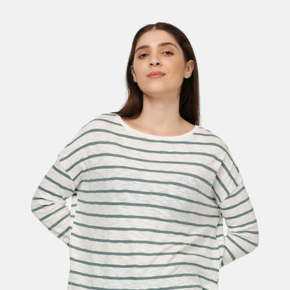 MARGOT LONG-SLEEVE T-SHIRT - NEUTRAL