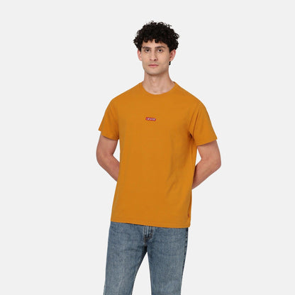 RELAXED BABY TAB SHORT-SLEEVE T-SHIRT - YELLOW/ORANGE