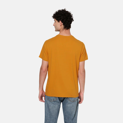 RELAXED BABY TAB SHORT-SLEEVE T-SHIRT - YELLOW/ORANGE