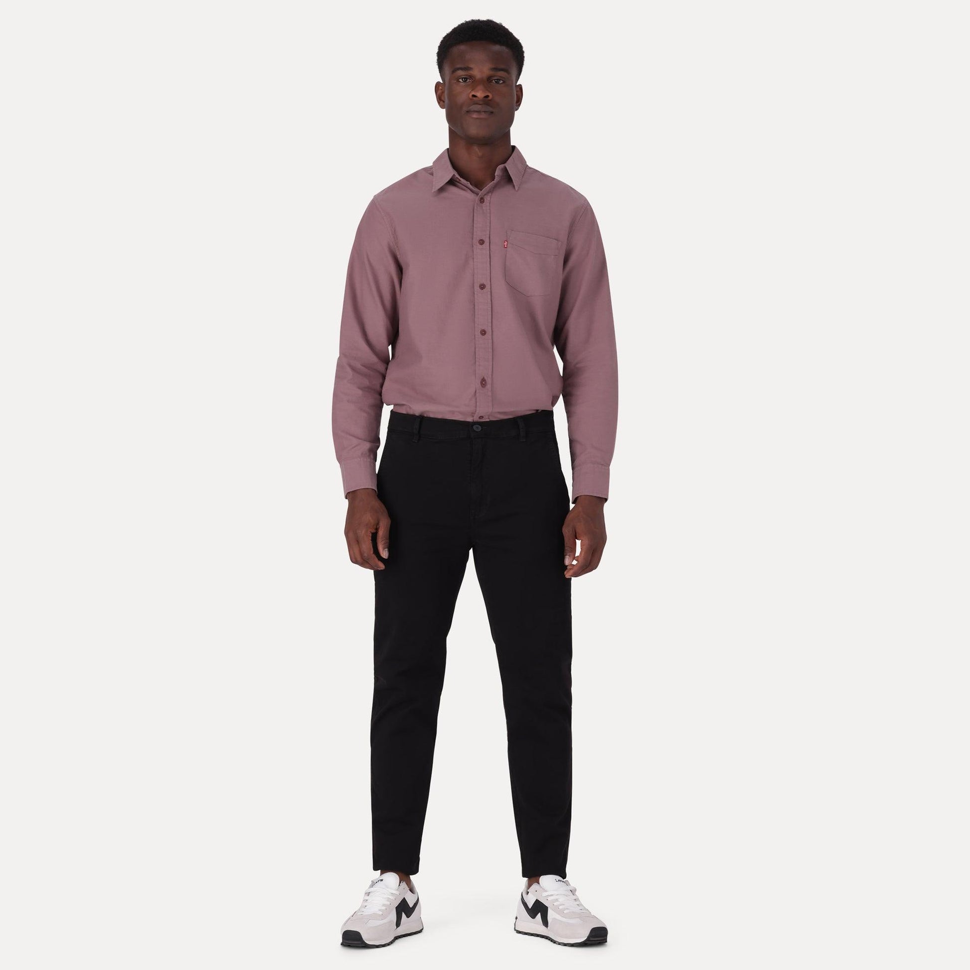 XX CHINO STANDARD TAPER PANTS - BLACK